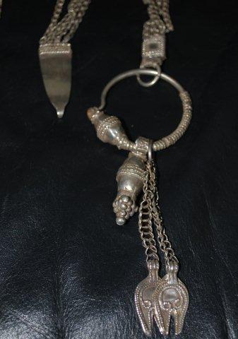 Antique Omani silever earrings